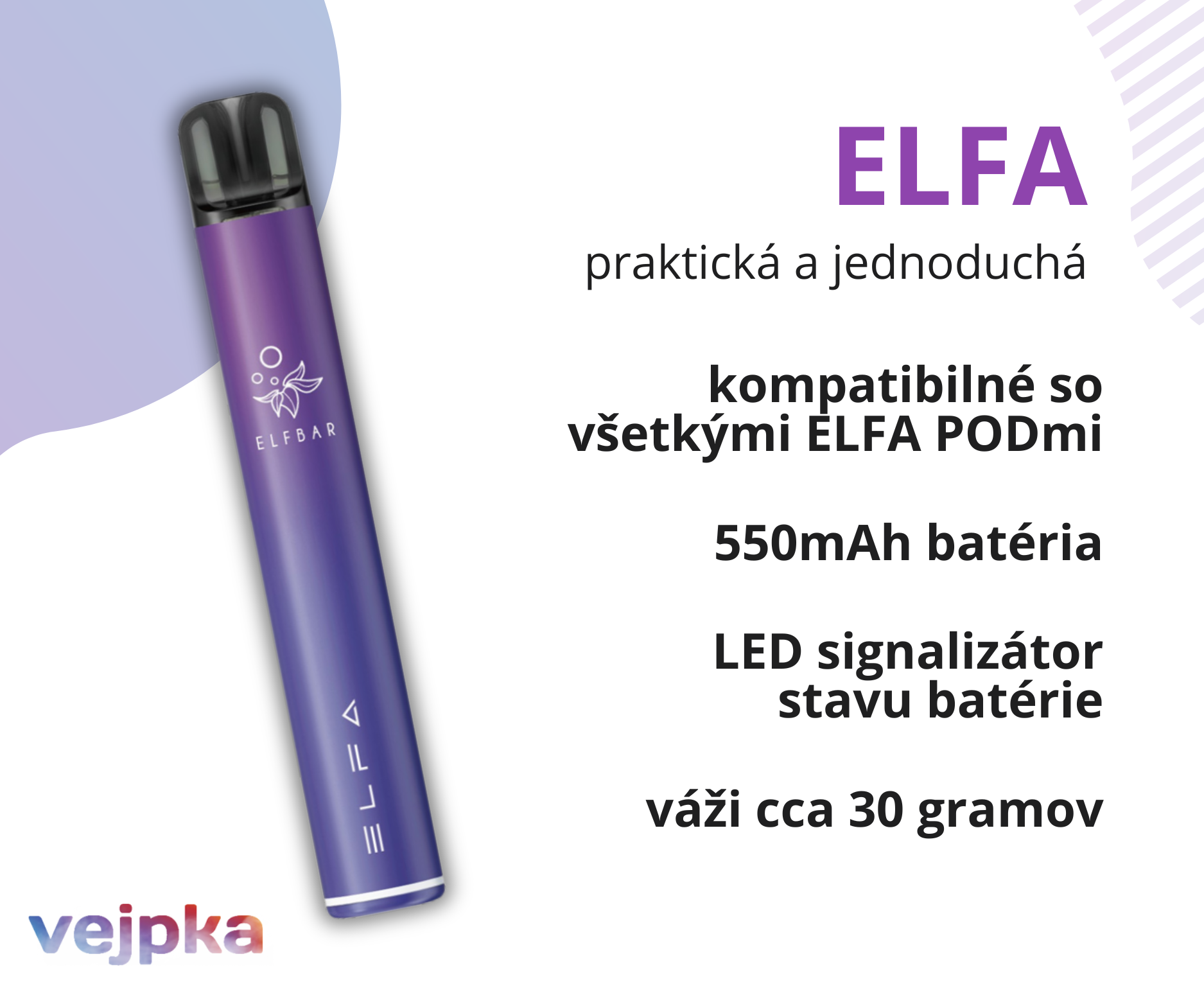 ELFA TURBO úvodná foto s info